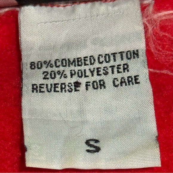 Vintage H & J Red leopard print zip up cardigan size Small - Picture 4 of 8